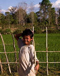 Village Boy, outside Attapeu, Laos