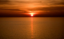 Sunset Ko Kradan, Thailand