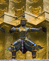Wat Phra Kae, Bangkok, Thailand