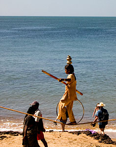 balancing act, goa, India