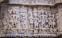 Carving Jagdish Temple Udaipur India