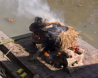 Pashupatinath Funeral Pyre Katmandu Nepal