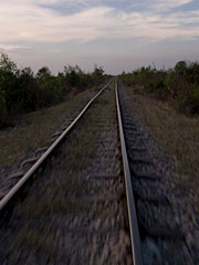 Bamboo Railway, Battambang, Cambodia