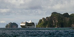 Cruise Ship, Phi Phi Don, Thailand