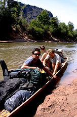 Boat, Hin Bun River, Laos