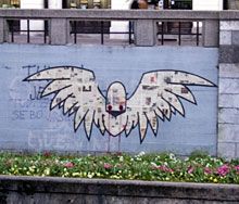Graffiti, Ljubljana, Slovenia