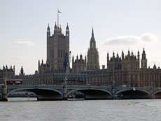 Parliament, Thames River, London England