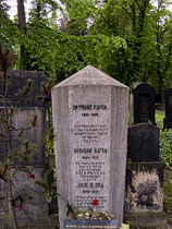 Franz Kafka's Grave, Prague