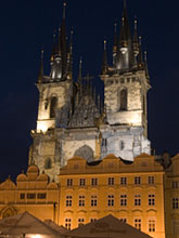 Prague, Czech Republic, night