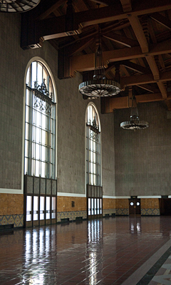 The Old Ticket room, Union Station, Los Angeles