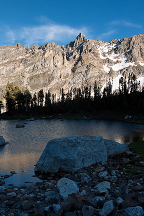 Smaller Lake near the exit of Holly Lake, Grand Teton National Park