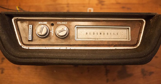 8-track from 70s era Oldsmobile