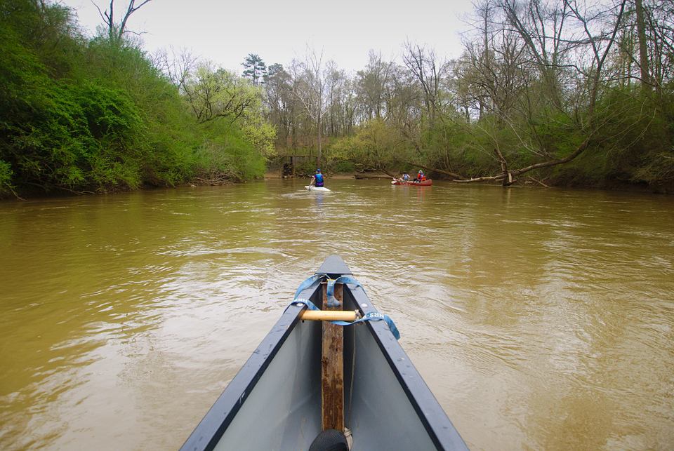 Paddling the Middle Oconee River