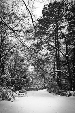 Snow, Athens, GA