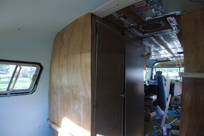 1969 Dodge Travco interior restoration photographed by luxagraf