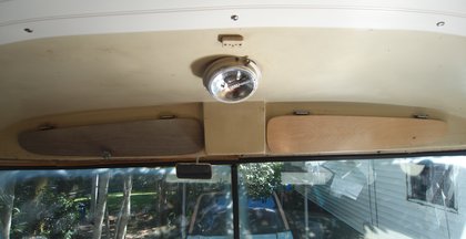 1969 Dodge Travco interior restoration photographed by luxagraf