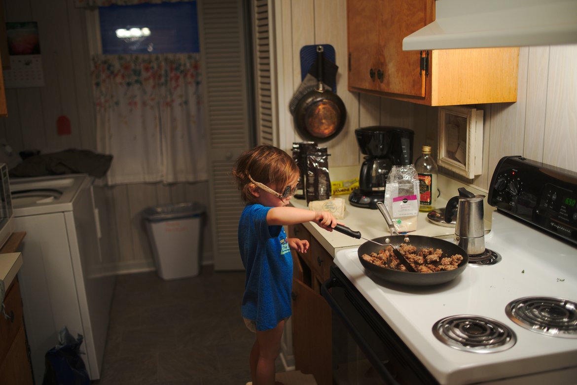 cooking photographed by luxagraf