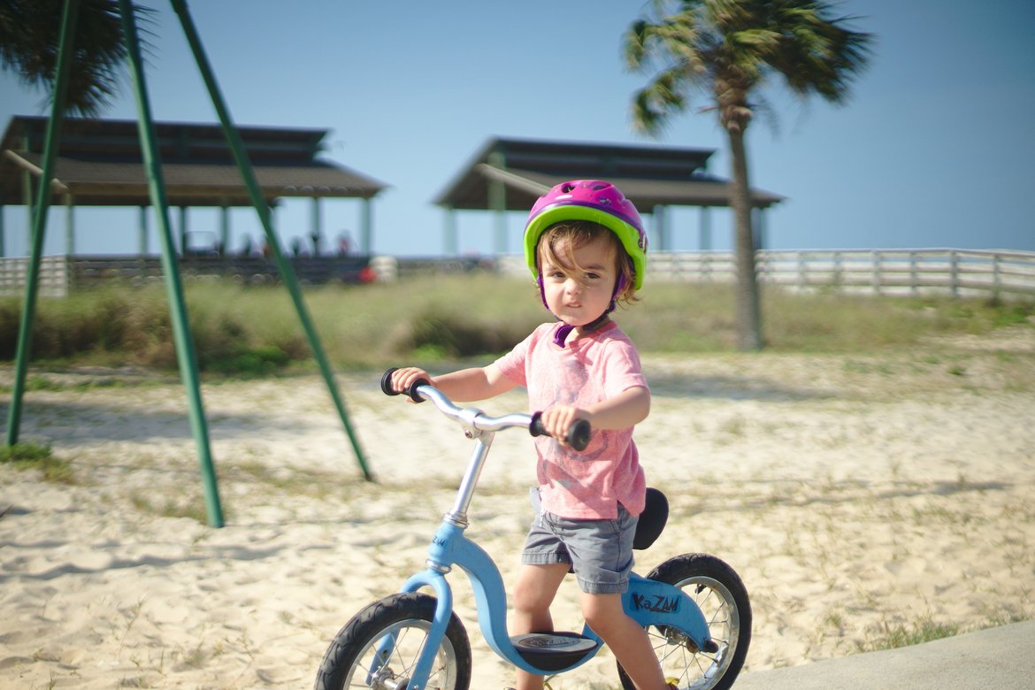 boy on bike photographed by luxagraf