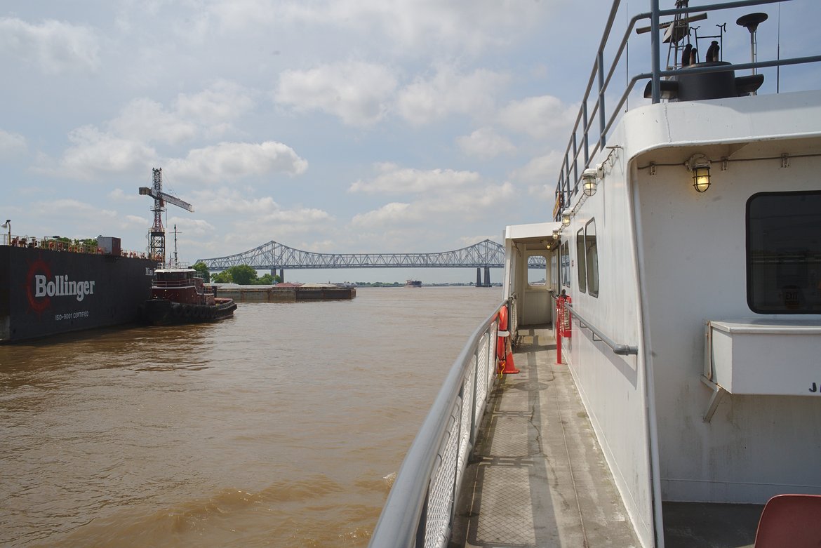 Algers ferry, New Orleans photographed by luxagraf