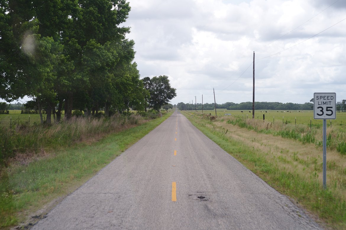 Driving the Atchafalaya basin photographed by luxagraf