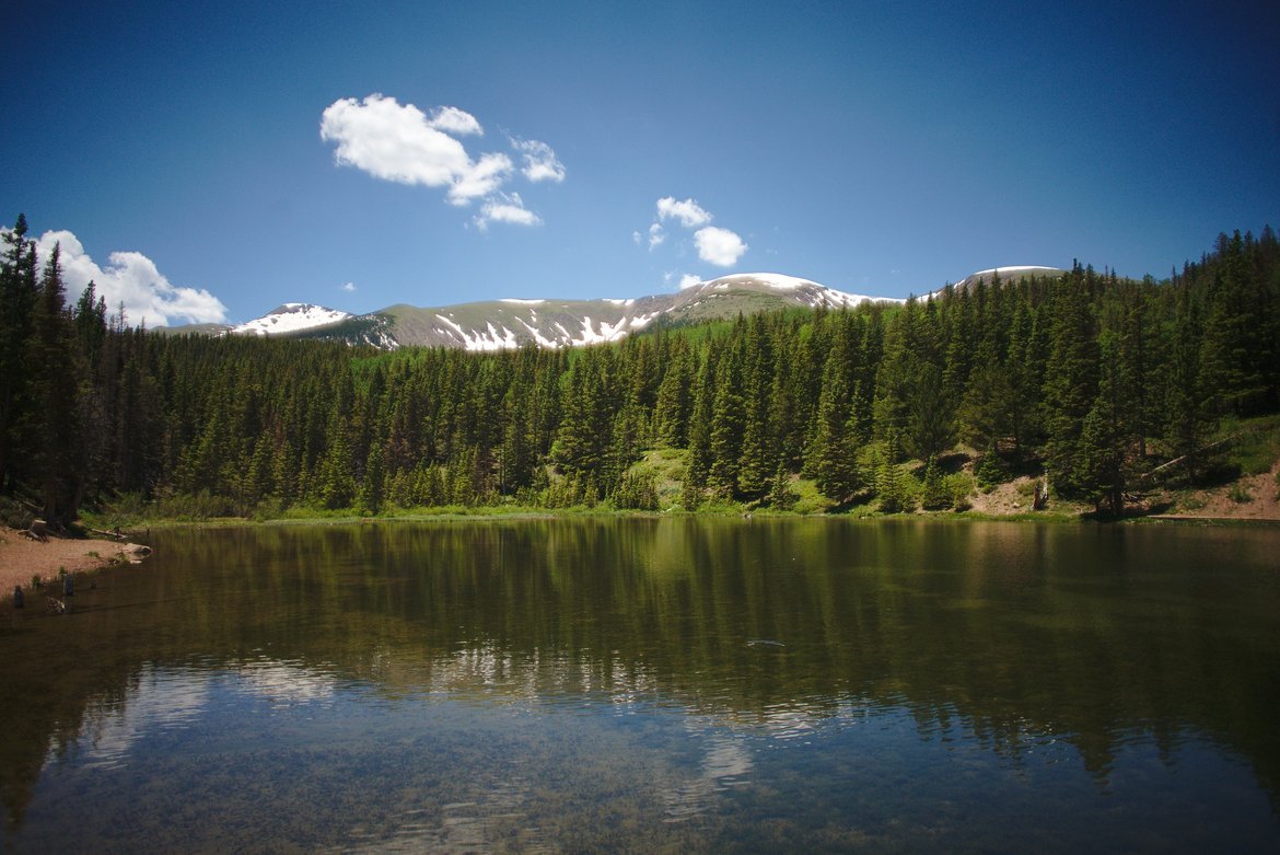 bear lake, sangre de christo mountains photographed by luxagraf