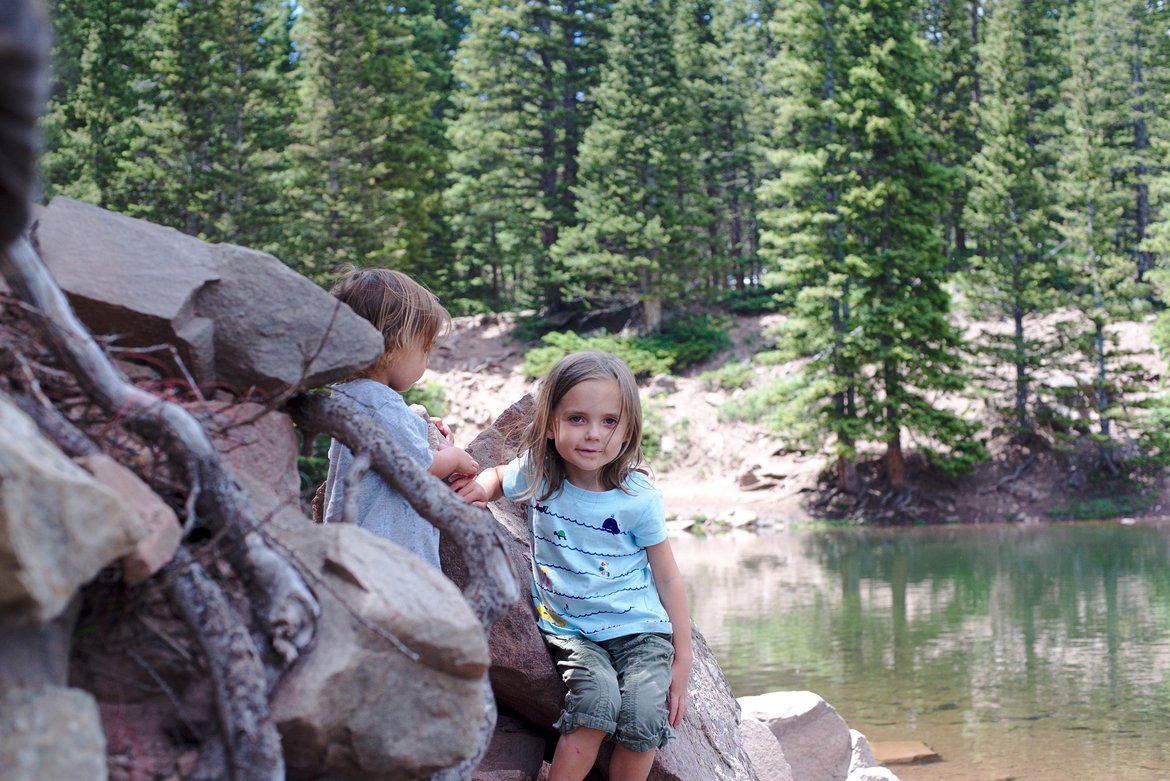 bear lake, sangre de christo mountains photographed by luxagraf