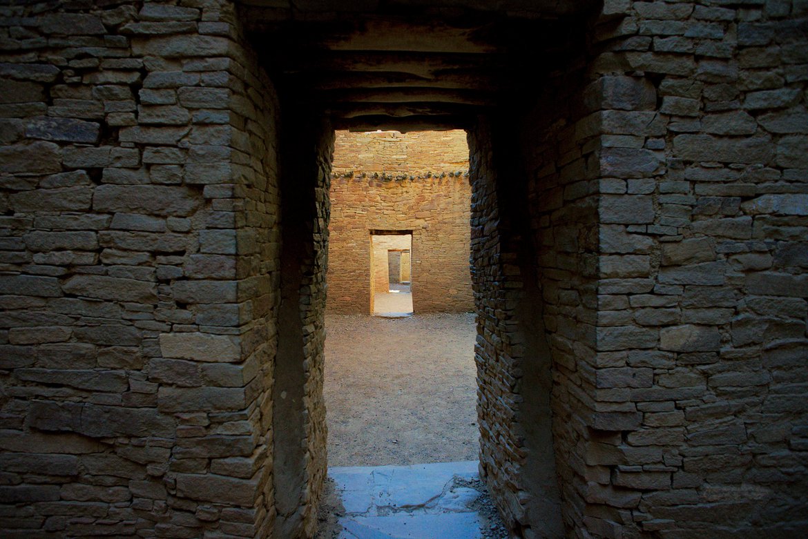 Pueblo bonita chaco canyon photographed by Scott Gilbertson