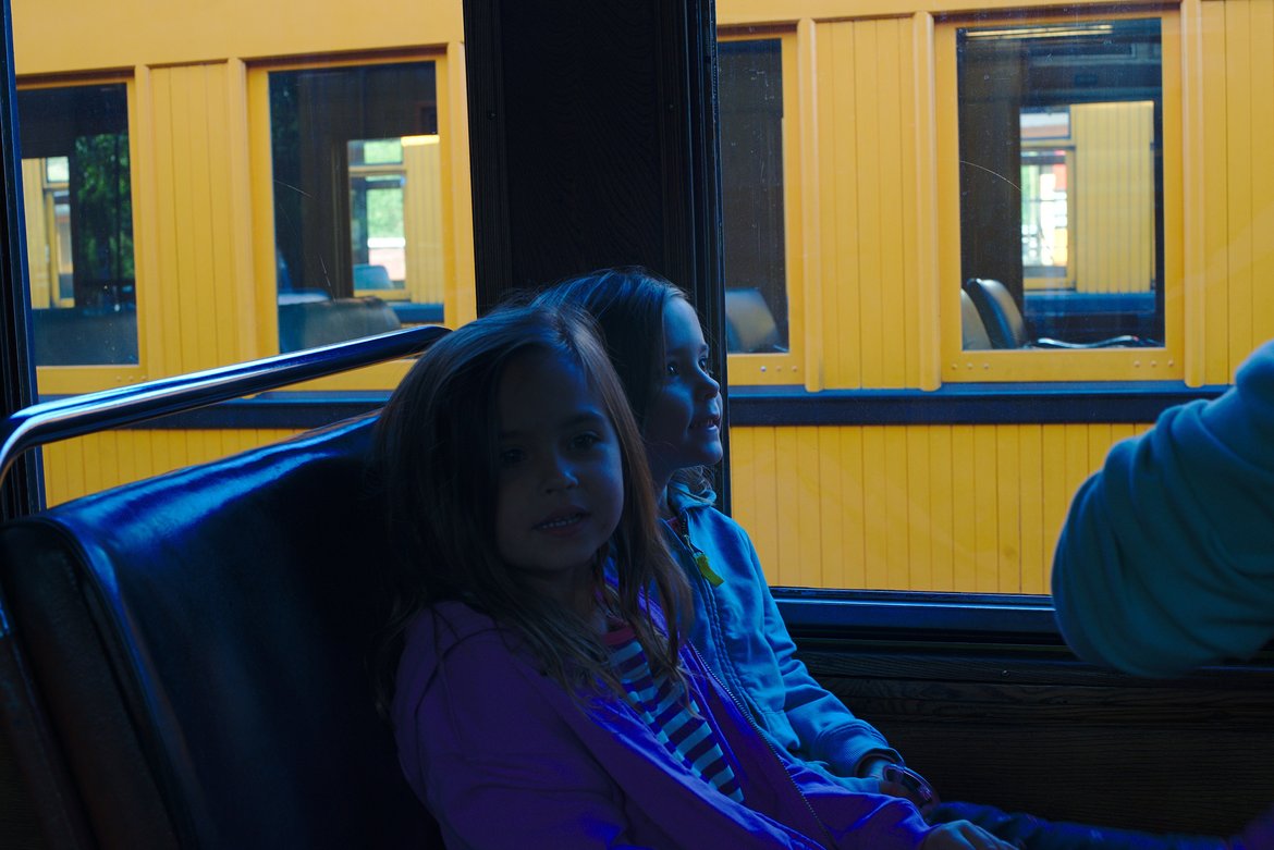 Steam train to Silverton photographed by luxagraf