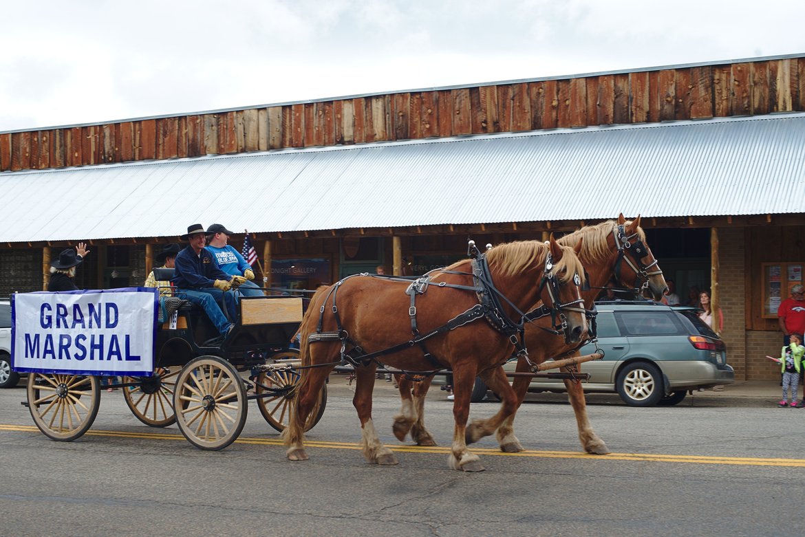 mancos days grand marshall photographed by luxagraf