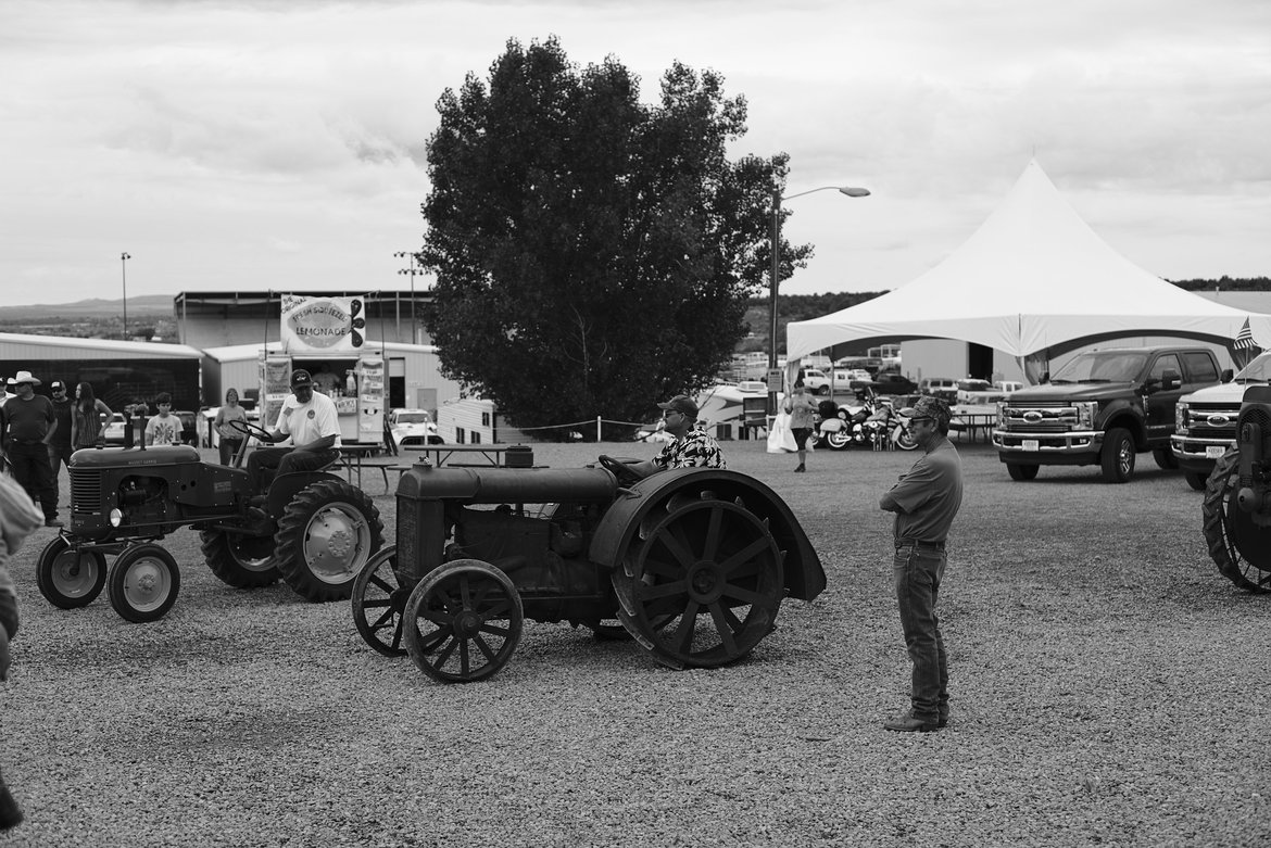 antique trackers photographed by luxagraf