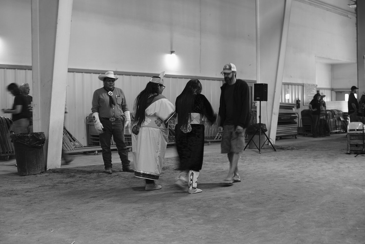 Ute tribe bear dance photographed by luxagraf