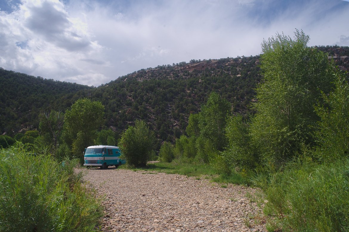 Dolores River photographed by luxagraf