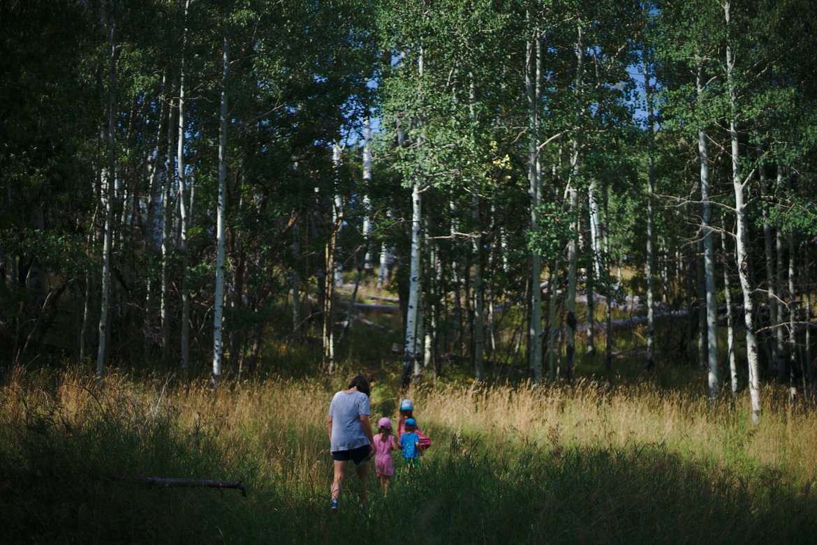 hiking photographed by luxagraf