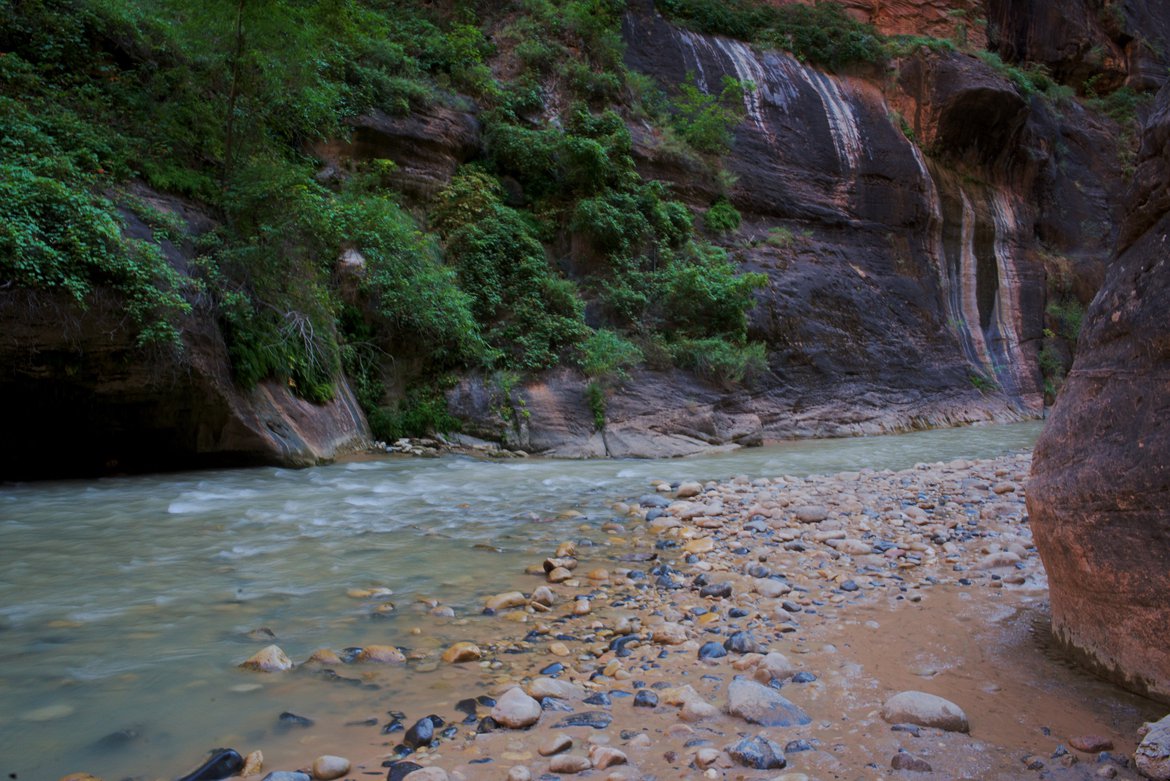 Virgin River photographed by luxagraf