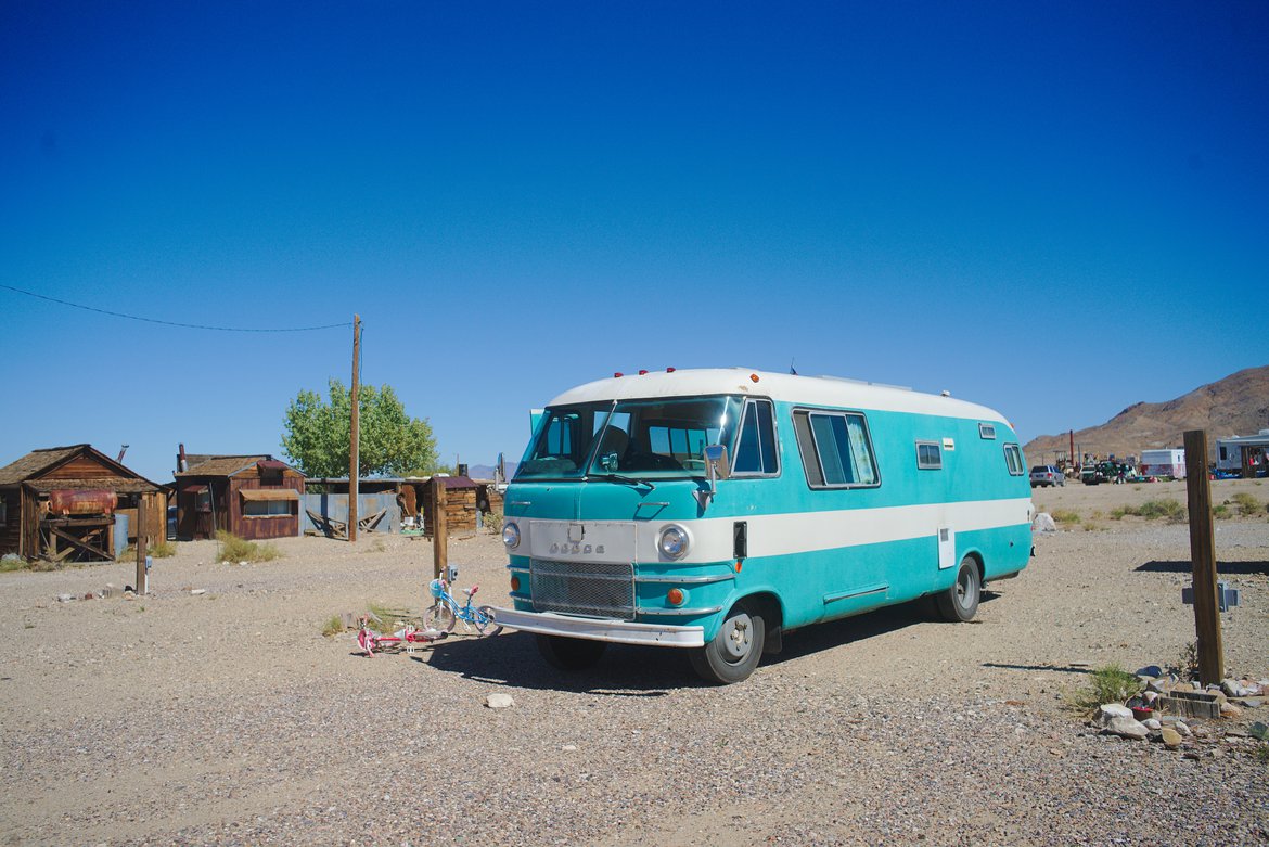 gold point ghost town, nevada photographed by luxagraf