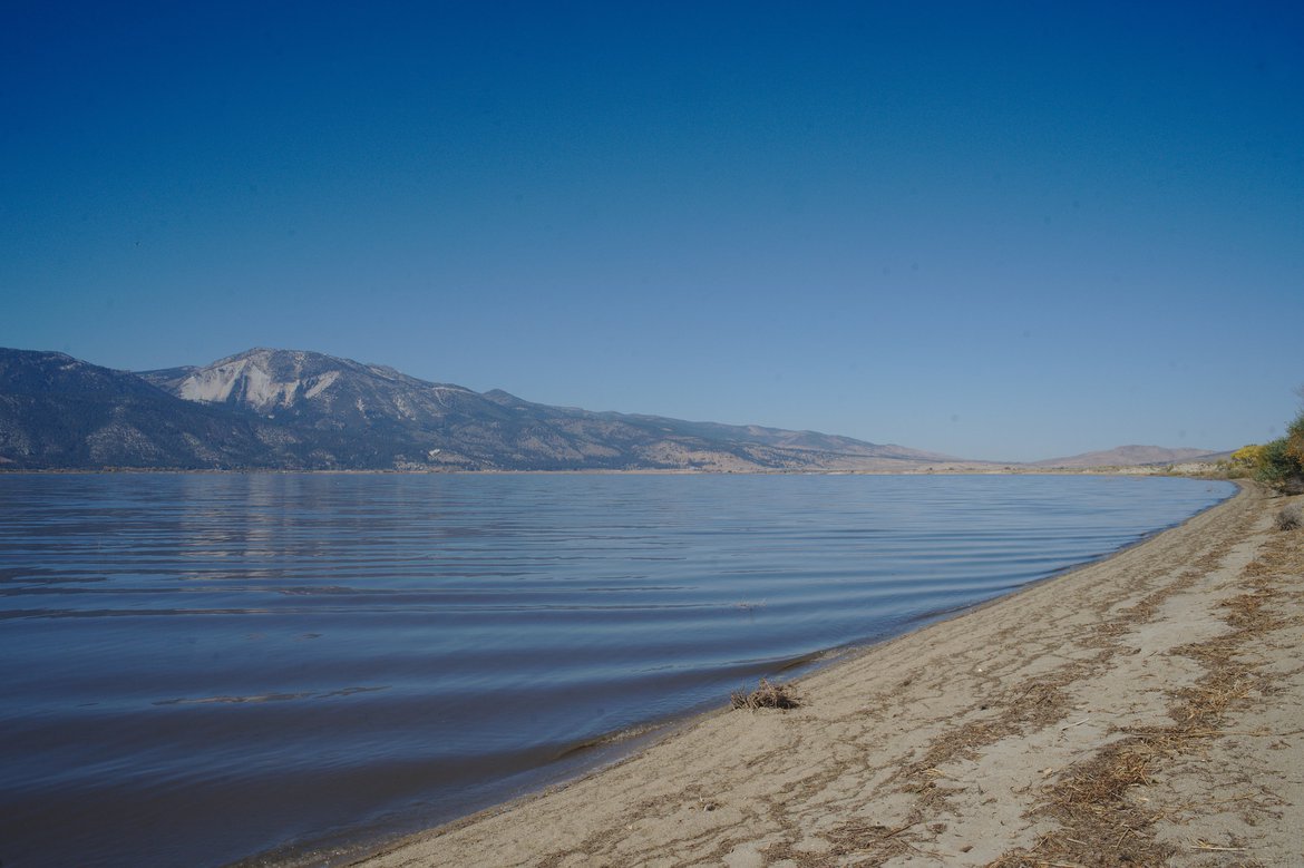 Washoe Lake photographed by luxagraf