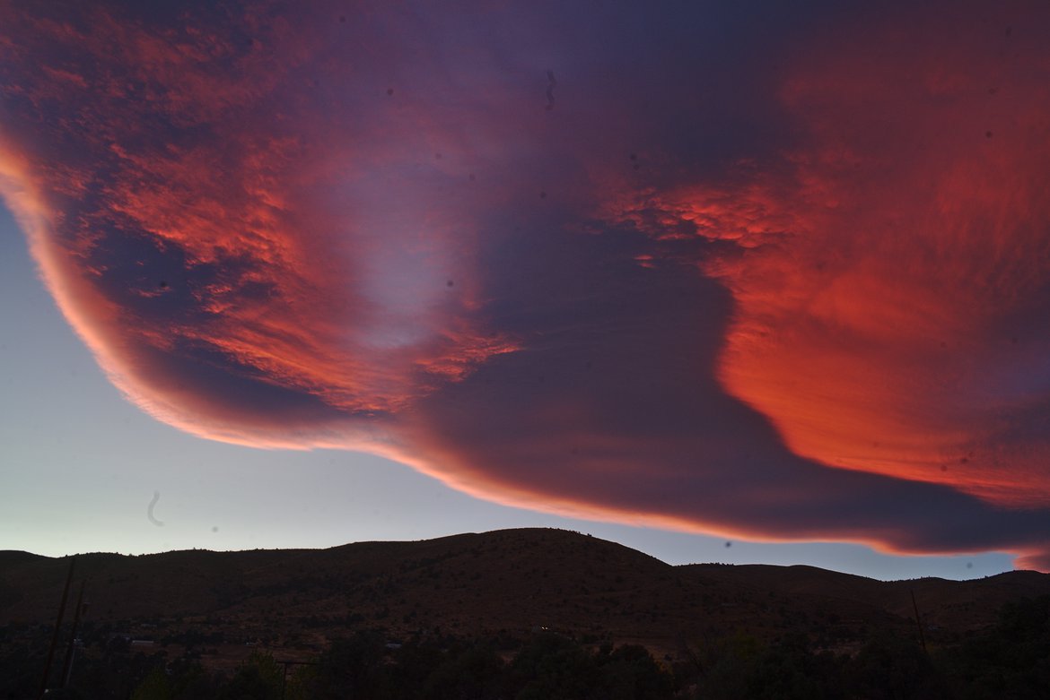 snow clouds photographed by luxagraf