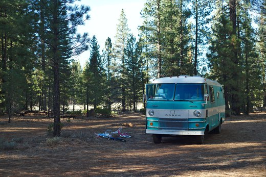boondocking in lassen photographed by luxagraf