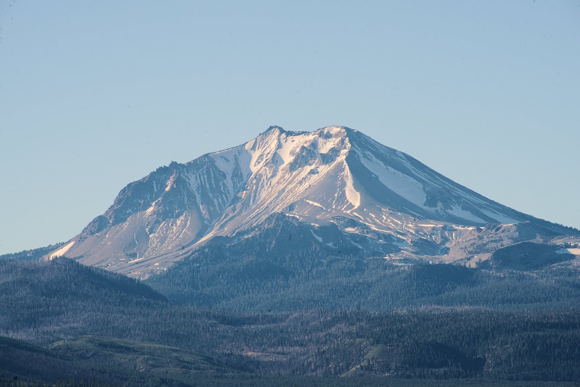 mount lassen photographed by luxagraf