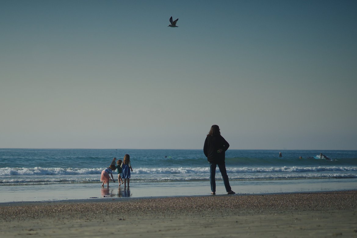 the beach off blackie's photographed by Scott Gilbertson