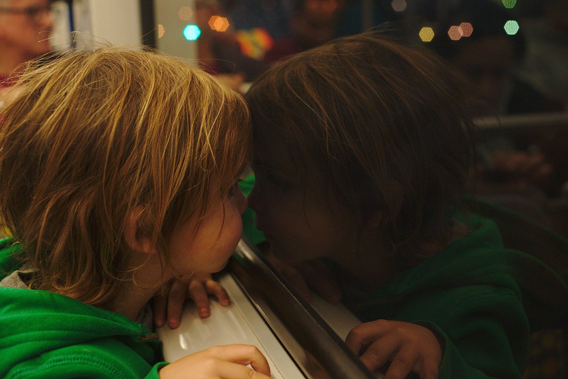 On the metro, Los Angeles photographed by Scott Gilbertson