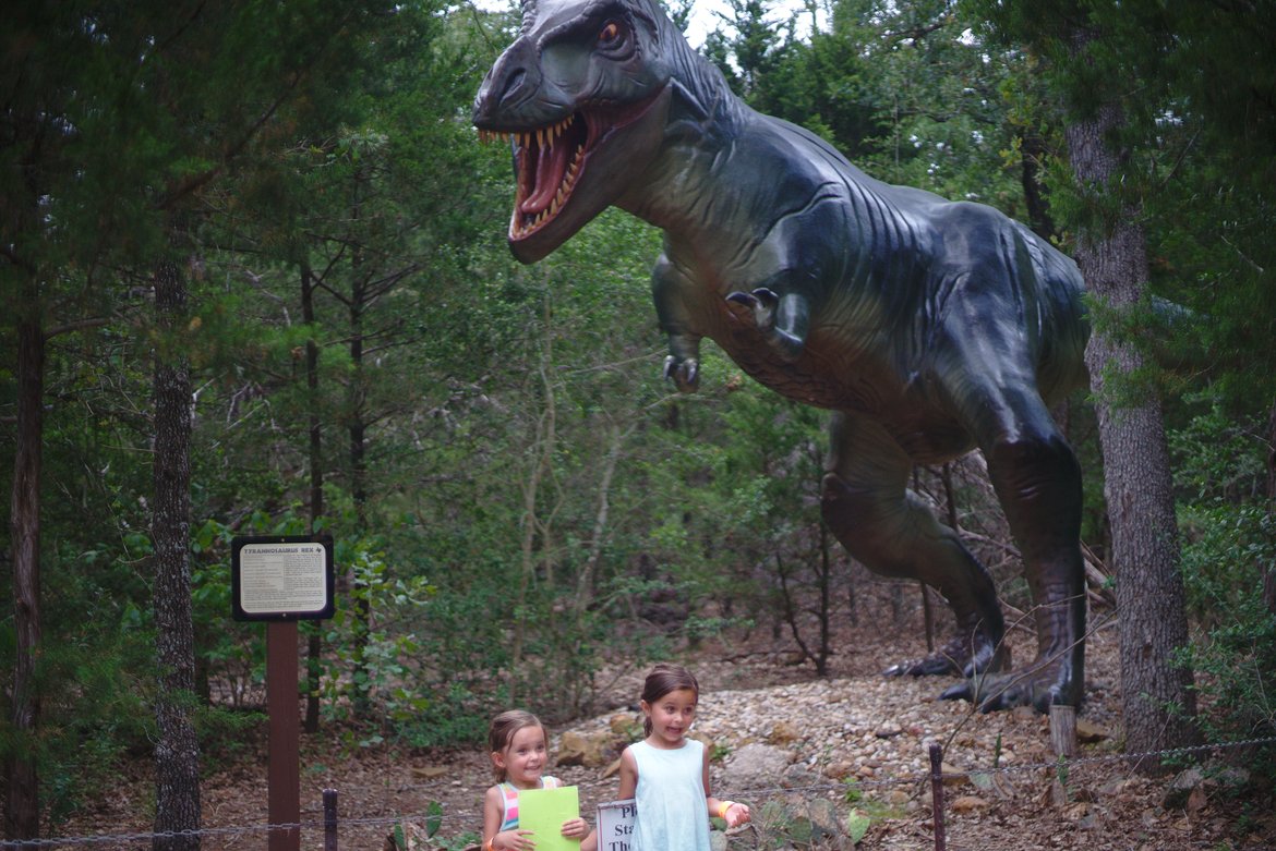 dinosaur park, bastrop, tx photographed by luxagraf