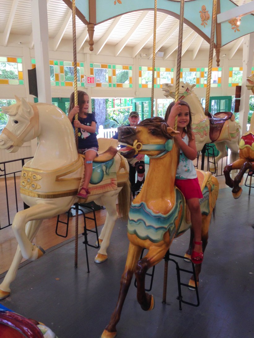 carousel, storyland, city park, new orleans photographed by luxagraf