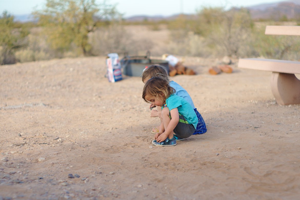 playing in the dirt. photographed by Scott Gilbertson