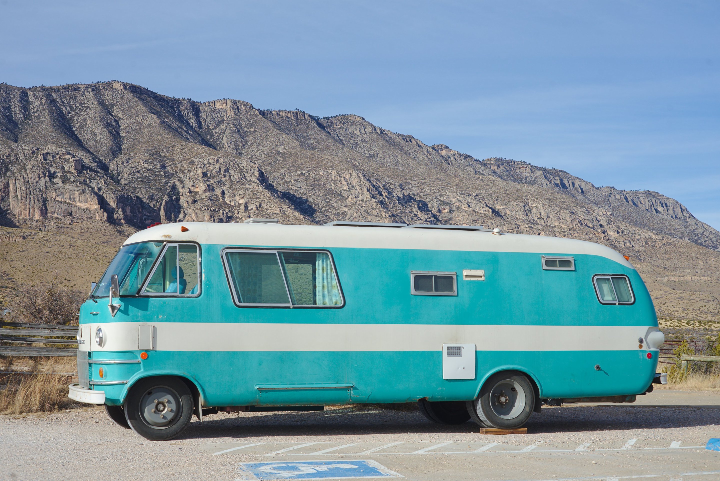 Camping, Guadalupe Mountains photographed by Scott Gilbertson