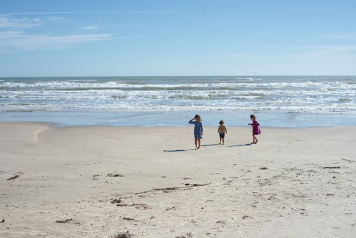 Beach, Padre Island National Seashore photographed by luxagraf