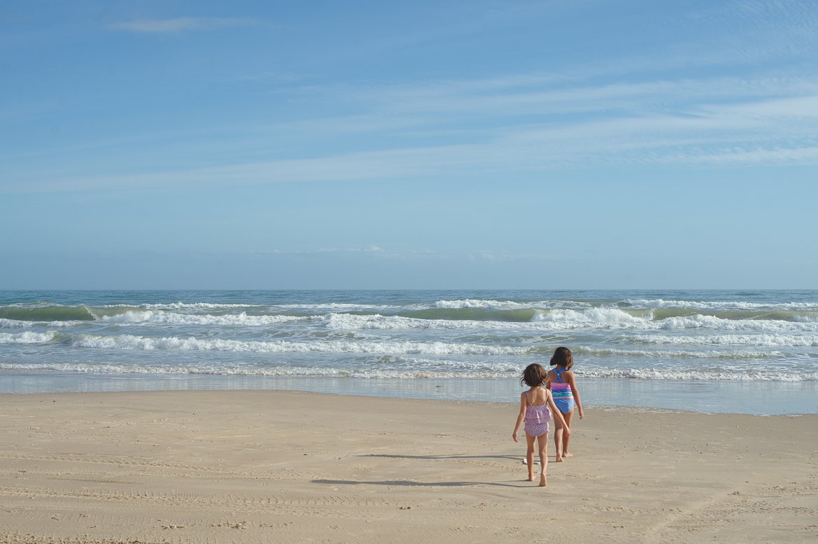 matagorda beach, TX photographed by luxagraf