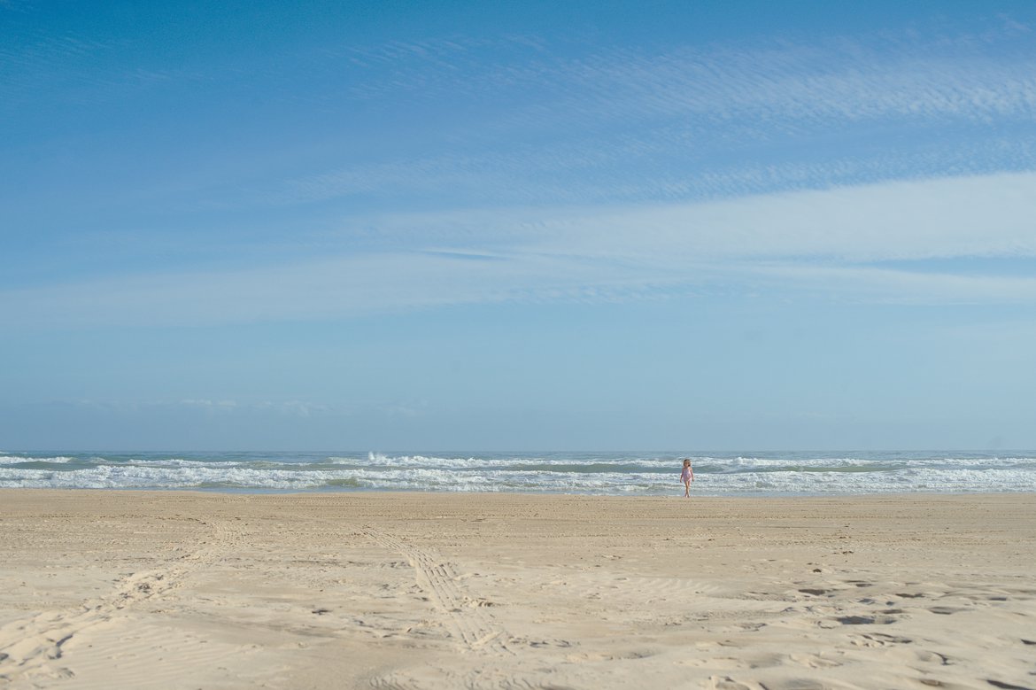 matagorda beach, TX photographed by luxagraf