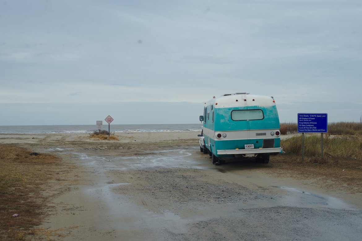 Holly Beach, LA photographed by luxagraf