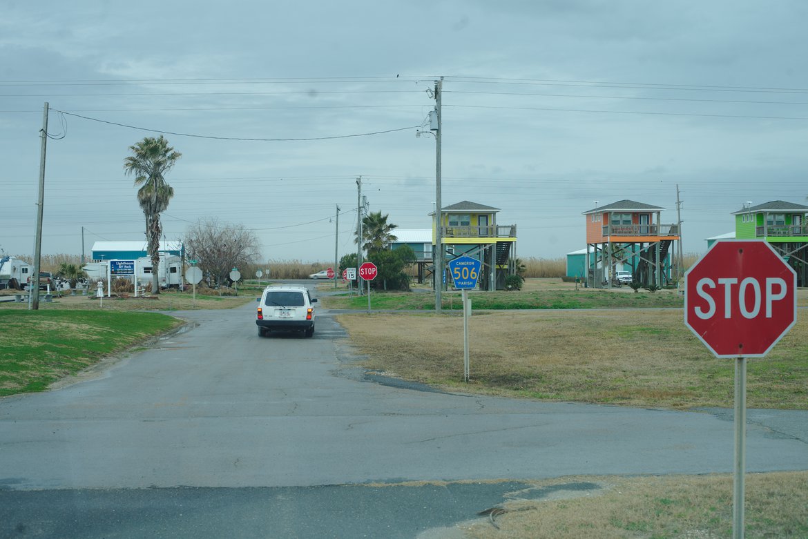 Holly Beach, LA photographed by luxagraf